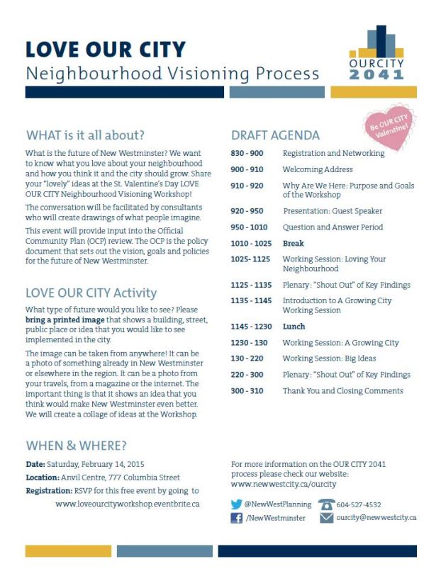 NW OCP Update Agenda