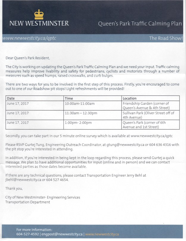 QP Traffic Calming Plan
